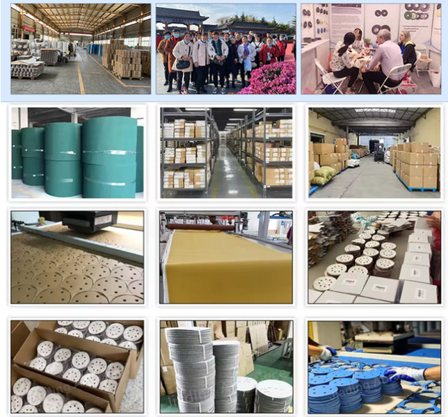Zhengzhou Jiading Abrasive Manufacturing Co., Ltd. linha de produção do fabricante